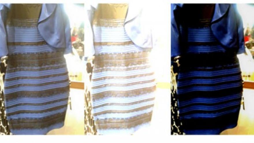 ¿De qué color es este vestido?