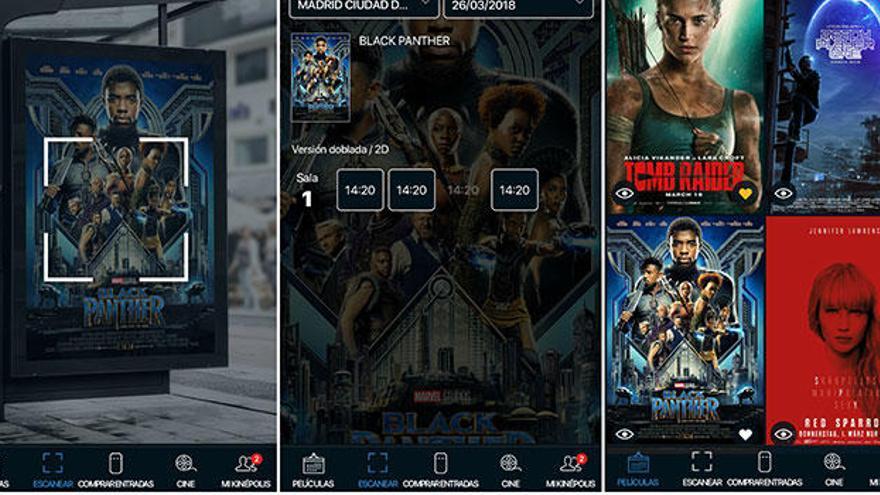 Kinépolis App: Descubre de qué va una película escaneando un poster