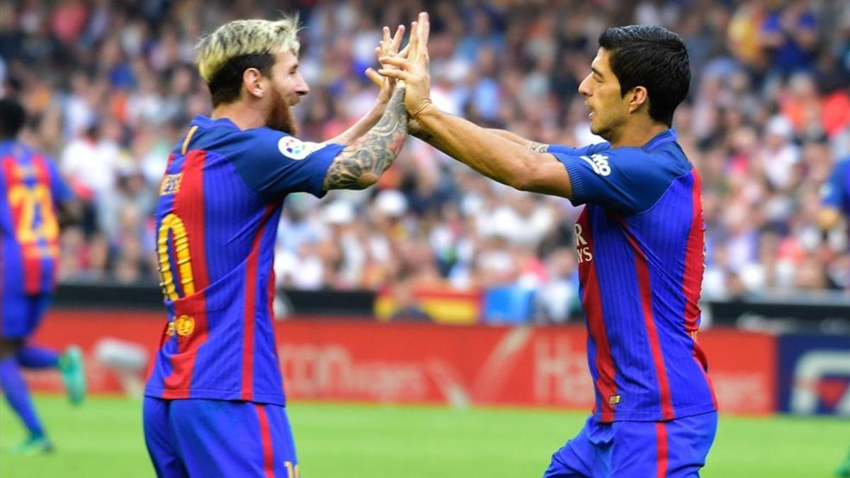 Luis Suárez, la mejor noticia para Messi