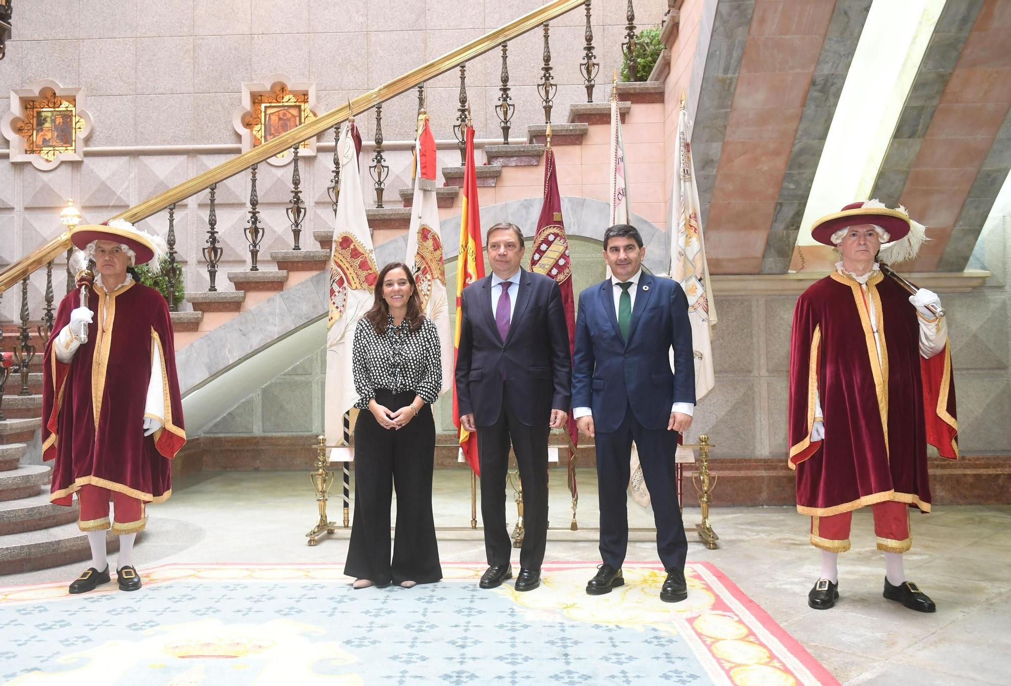 Visita del ministro de Agricultura, Pesca y Alimentación Luis Planas a María Pita