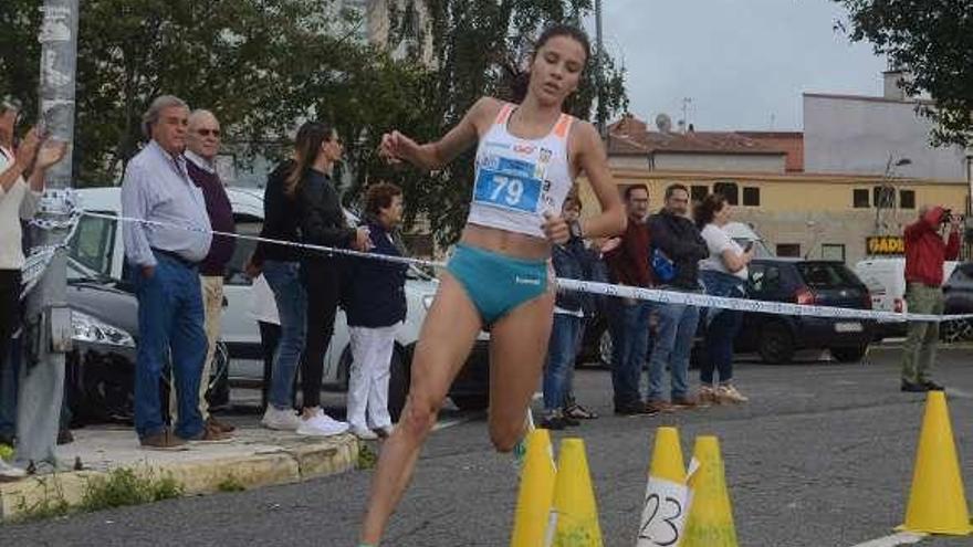 La joven Raquel Meaños finalizaría en la cuarta posición. // Noé Parga