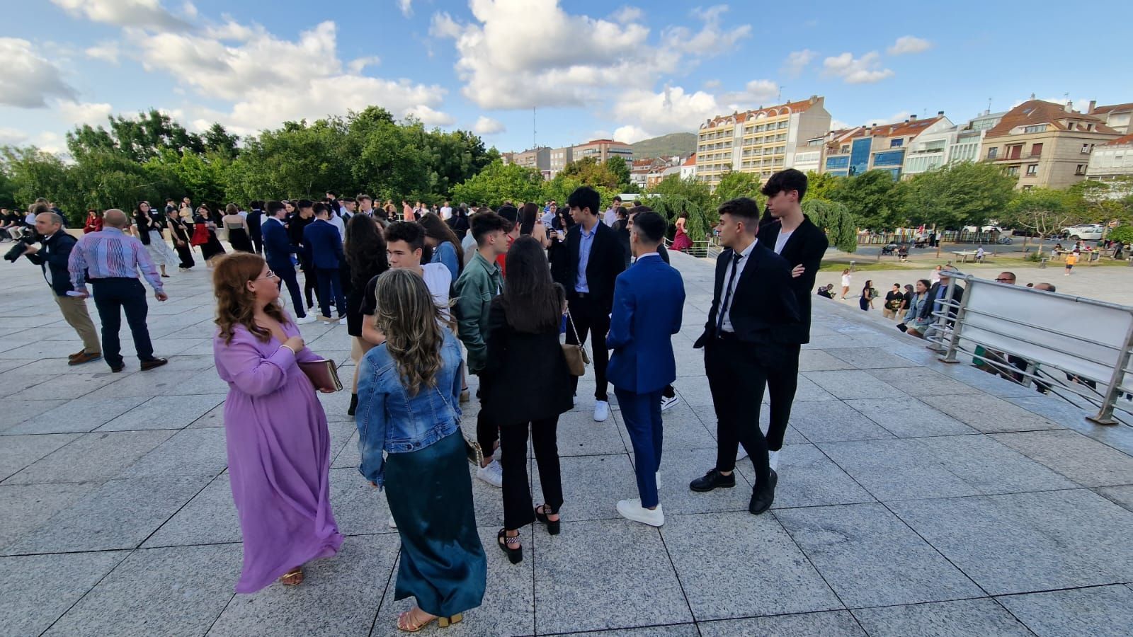 Así fue el acto de graduación de 2º de Bachillerato del IES Castro Alobre (Vilagarcía).