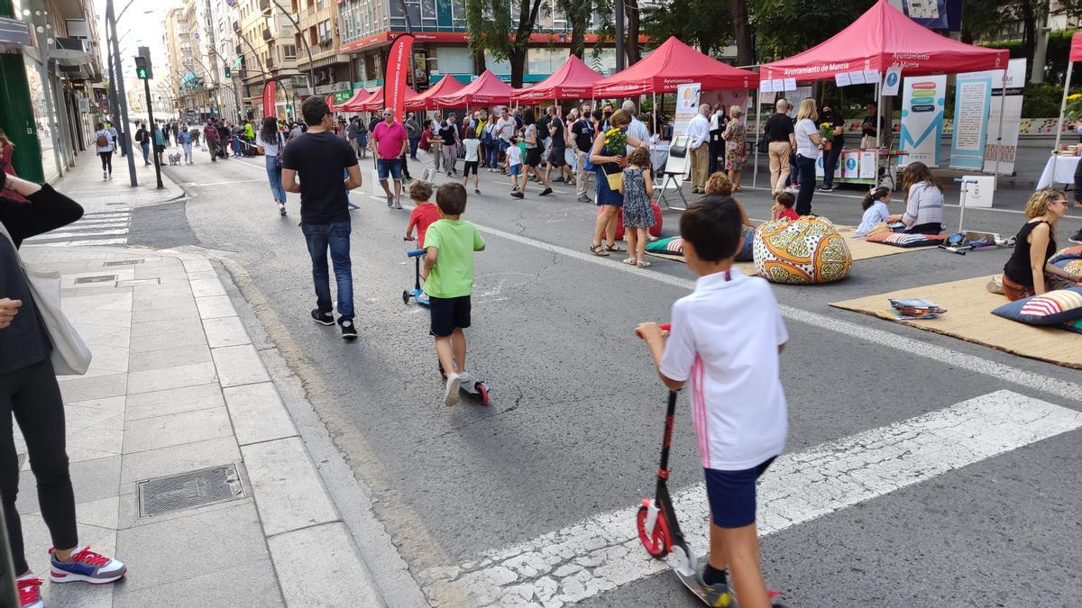 Los patinetes eléctricos han sido uno de los grandes protagonistas en el cierre de la Gran Vía