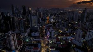 Una vista de Ciudad de Panamá.