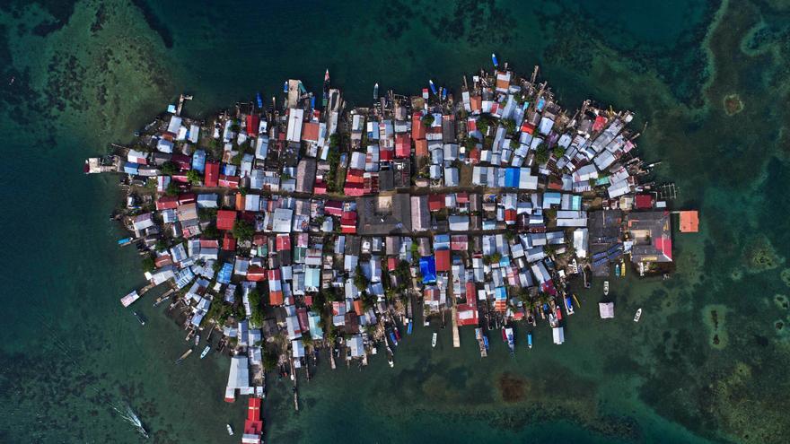 Una isla panameña con 1.000 habitantes se hunde por el cambio climático