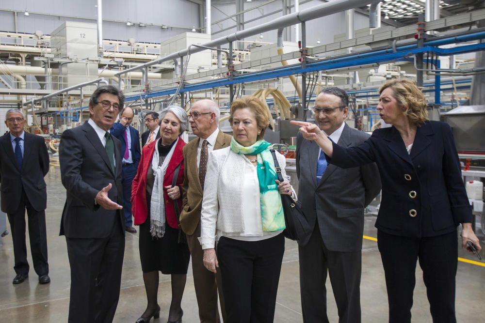 Visita a la planta de producción de Porcelanosa