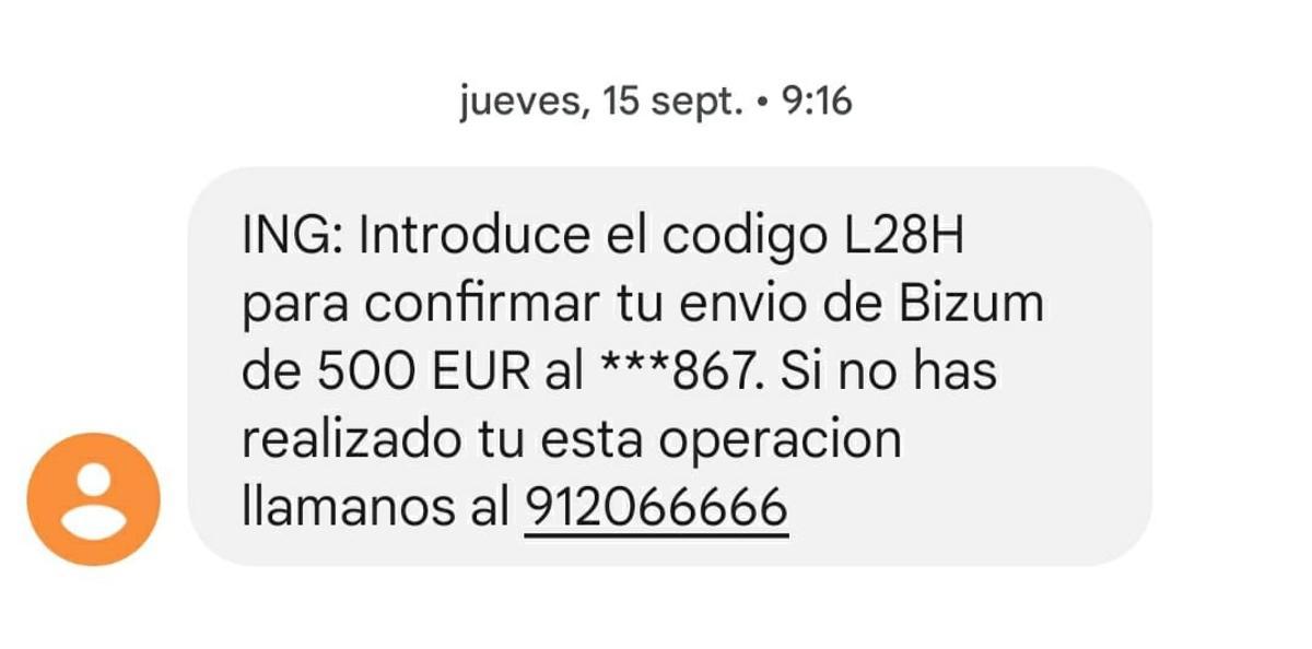 Las víctimas pagaban al estafador a través del servicio Bizum.