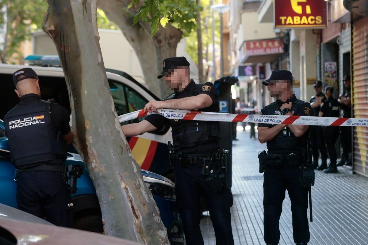 Investigan un presunto asesinato en el barrio de Pere Garau de Palma