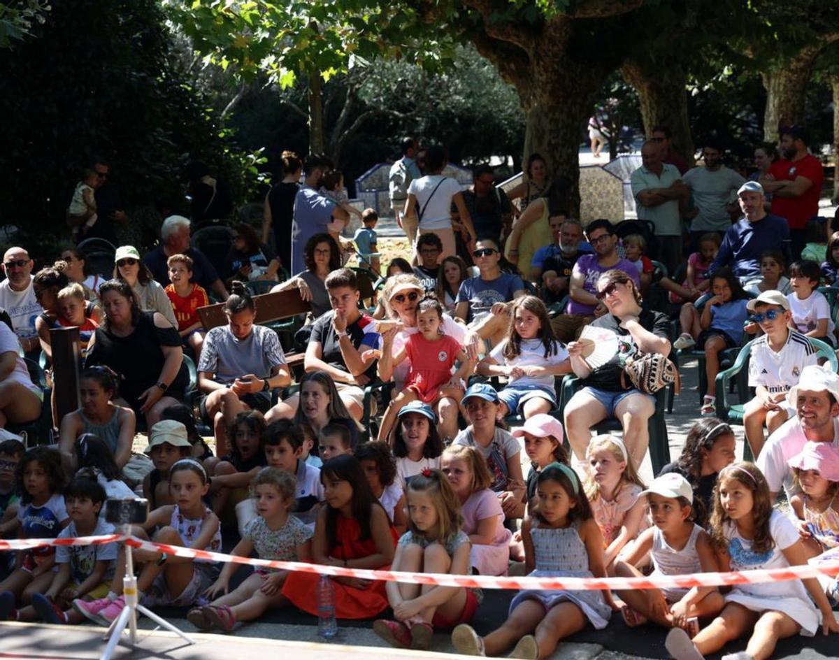 Antonio Carmona, en A Xunqueira. | // CRIS DURÁN / CONCELLO DE VILAGARCÍA