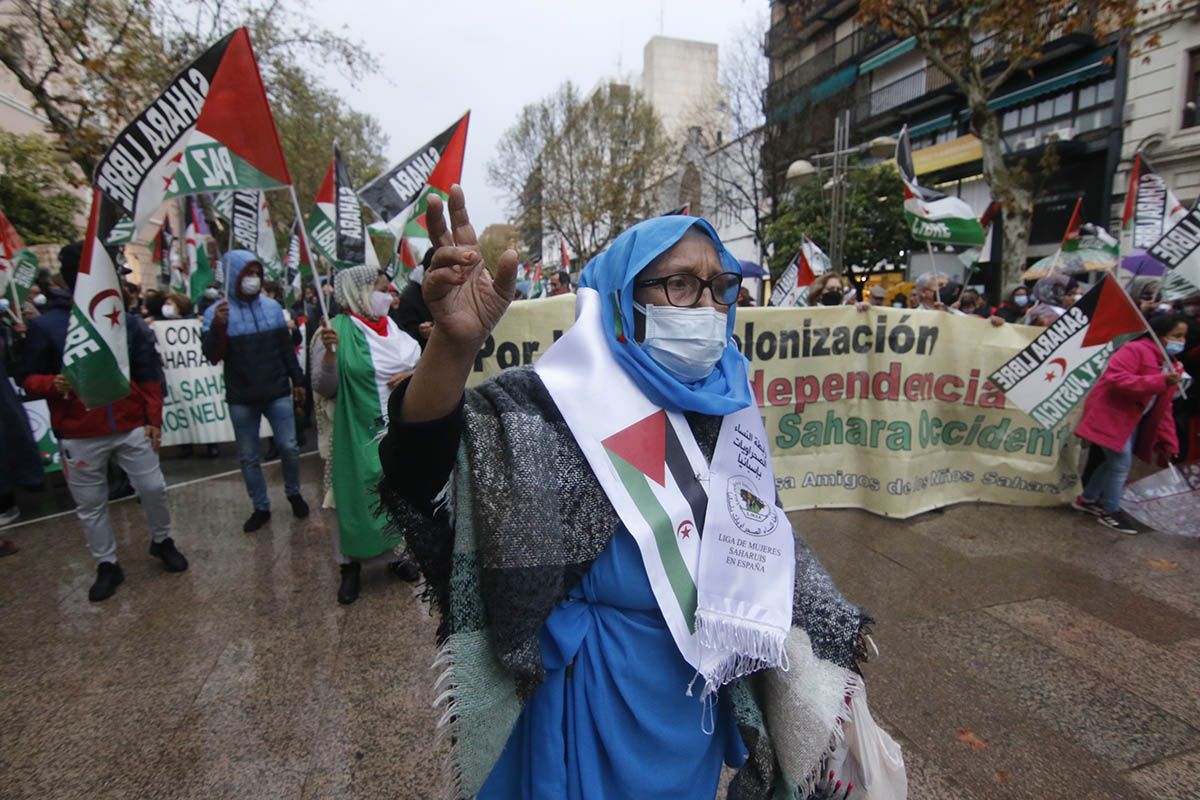 Concentración en apoyo del Pueblo Saharaui en Córdoba