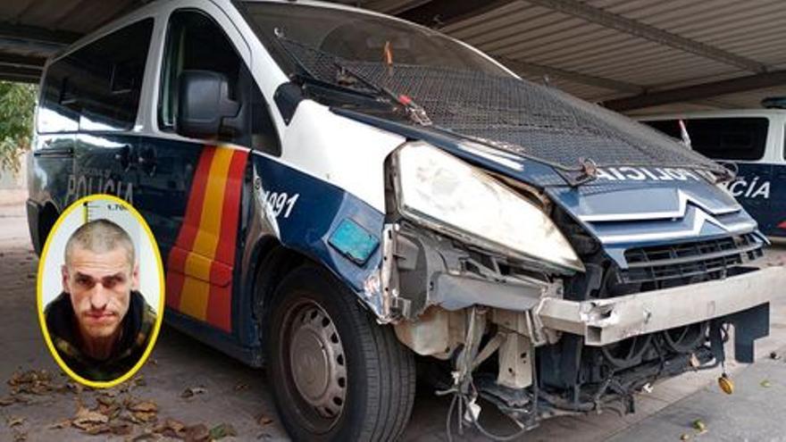 Detienen al fugitivo que arrolló a la policía en Castelló y asaltó una gasolinera de Almenara con un arma de fuego