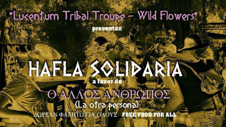 Danza tribal solidaria en el Freaks Arts Bar de Alicante