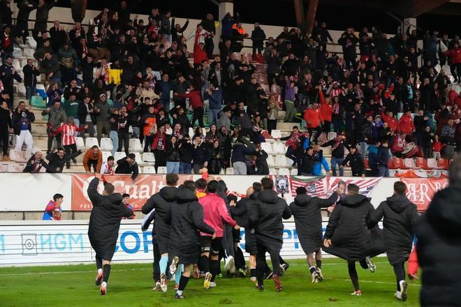 GALERÍA | El partido de Copa del Rey entre el Zamora CF y el Racing de Santander, en imágenes