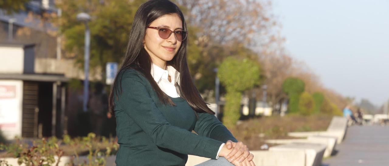 Karla Cedeño dice sentirse emocionada por la oportunidad de estudiar en la UCO.