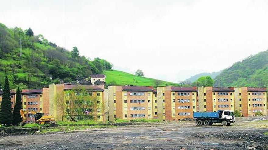 Los terrenos del futuro polígono industrial de Corigos.