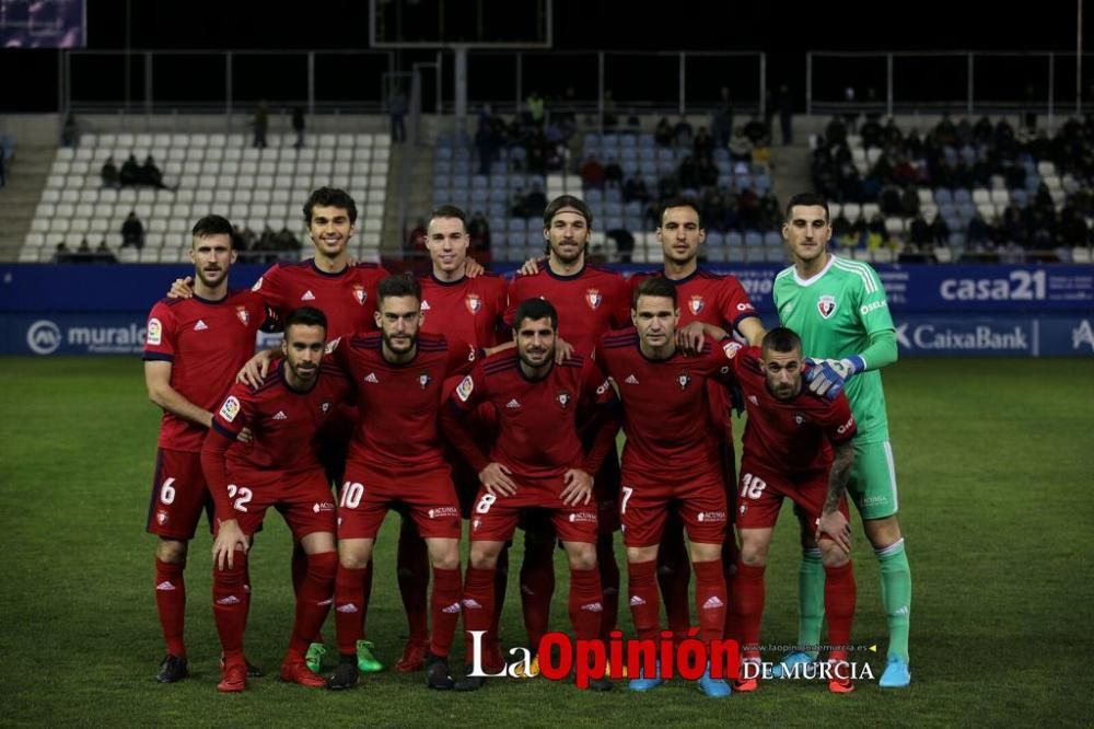 Partido entre el Lorca y el Osasuna