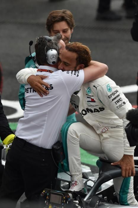 Hamilton, campeón del mundo de F1