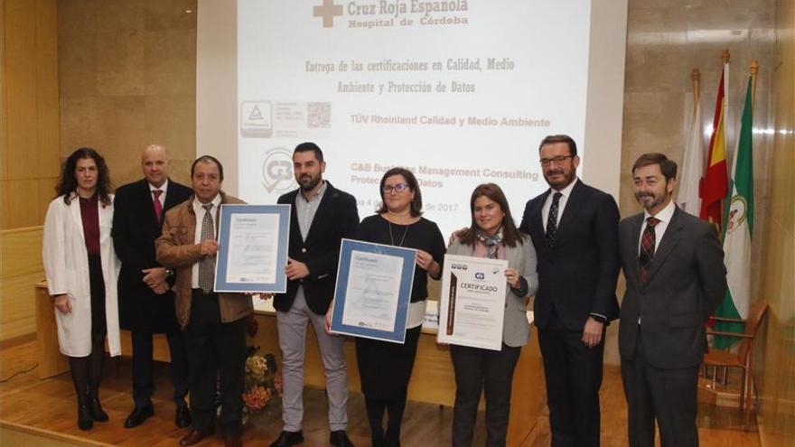 El hospital Cruz Roja de Córdoba, pionero en España en protección de datos