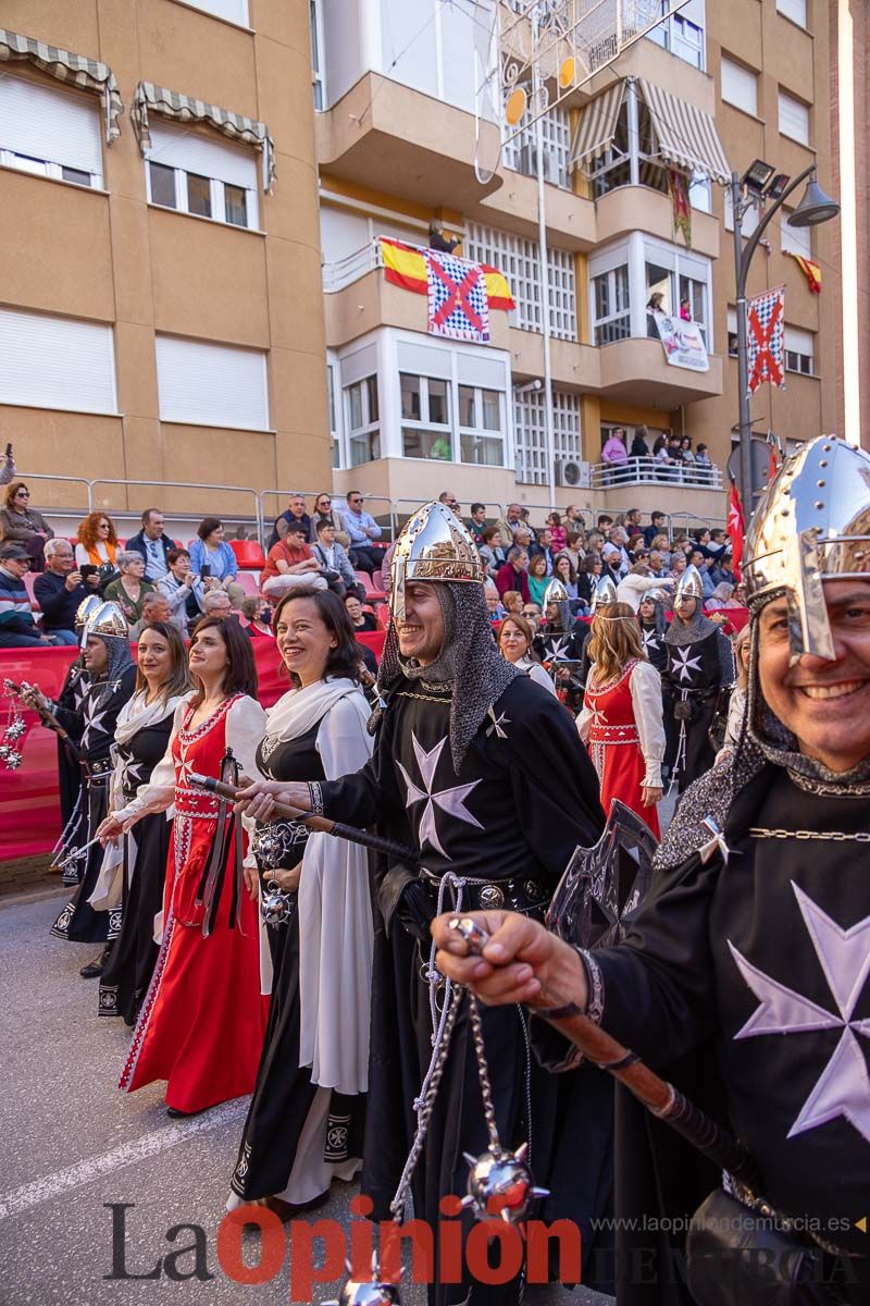 Procesión de subida a la Basílica en las Fiestas de Caravaca (Bando Cristiano)