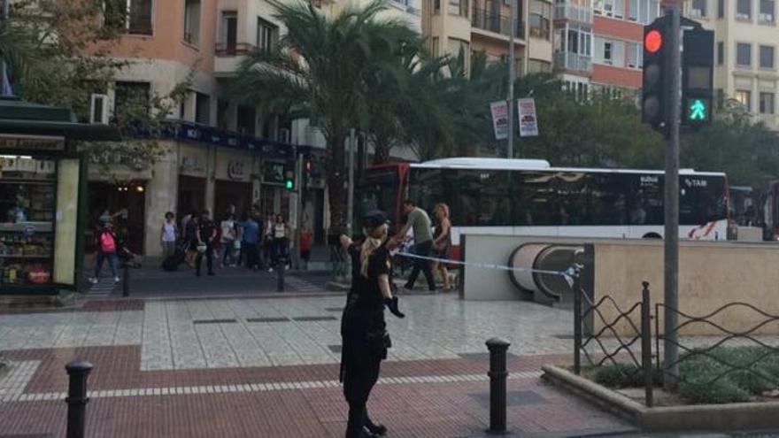 Cierran la estación de Luceros por una mochila sospechosa