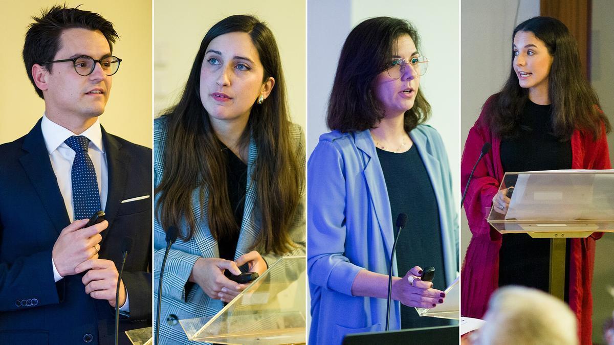 Rodrigo Casanueva Mururáis, Clara Martínez Cao, Susana Junceda Antuña y María Salgado Barquinero
