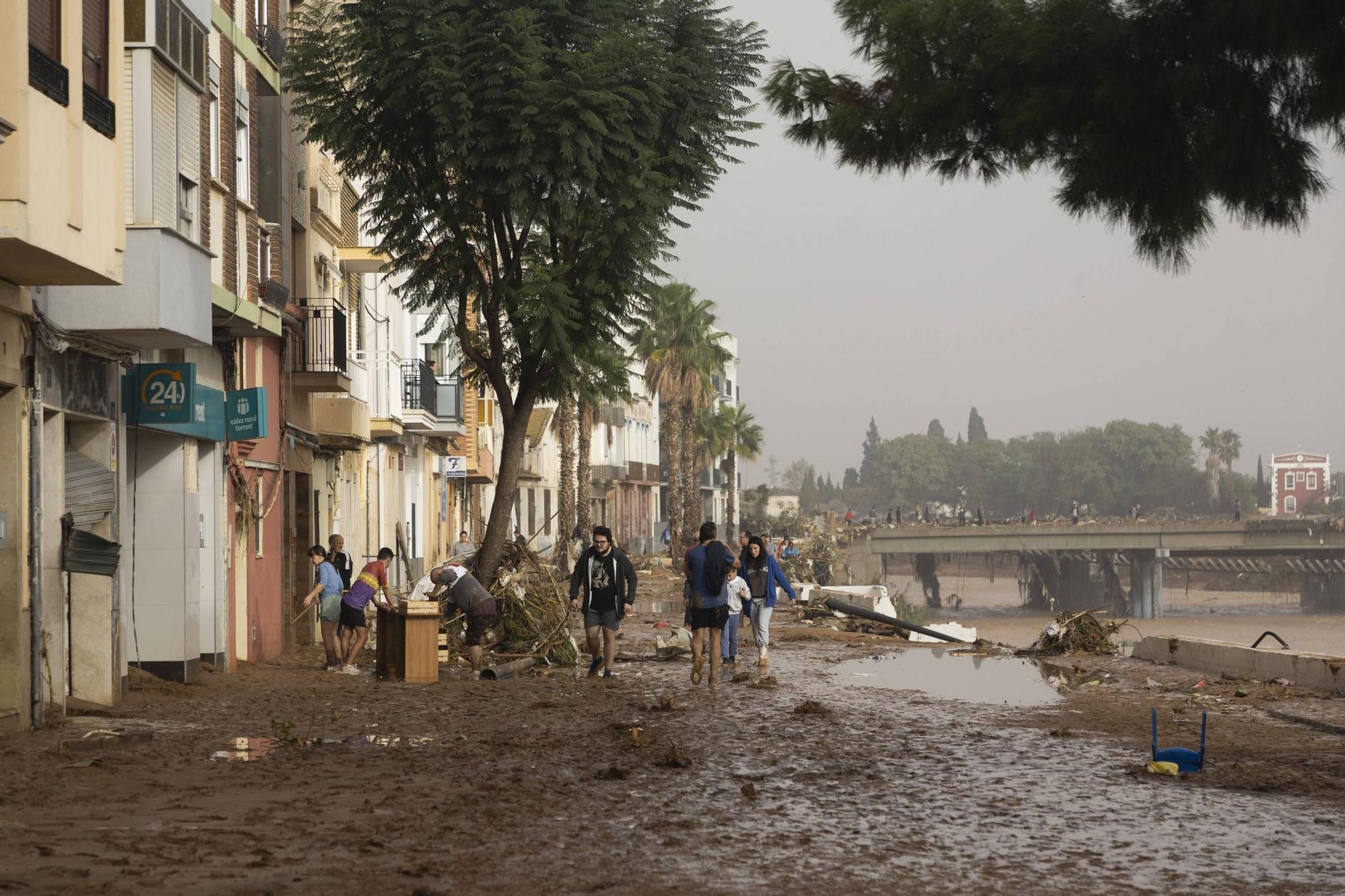 La devastación en Paiporta tras la catástrofe