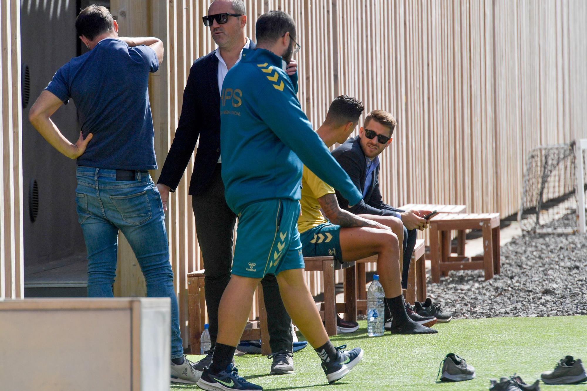 La UD retoma el trabajo en la Ciudad Deportiva tras la derrota ante el Real Zaragoza.