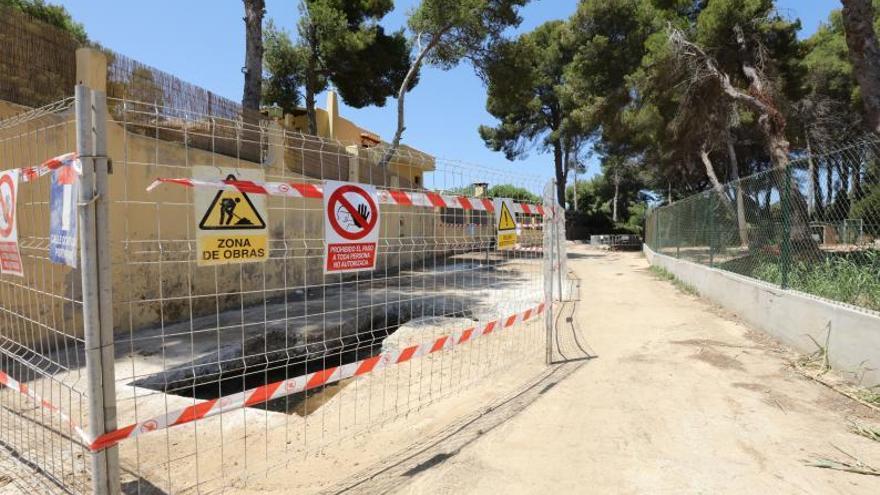 Una avería provoca tres días de fugas de aguas fecales en la depuradora  de Santa Eulària