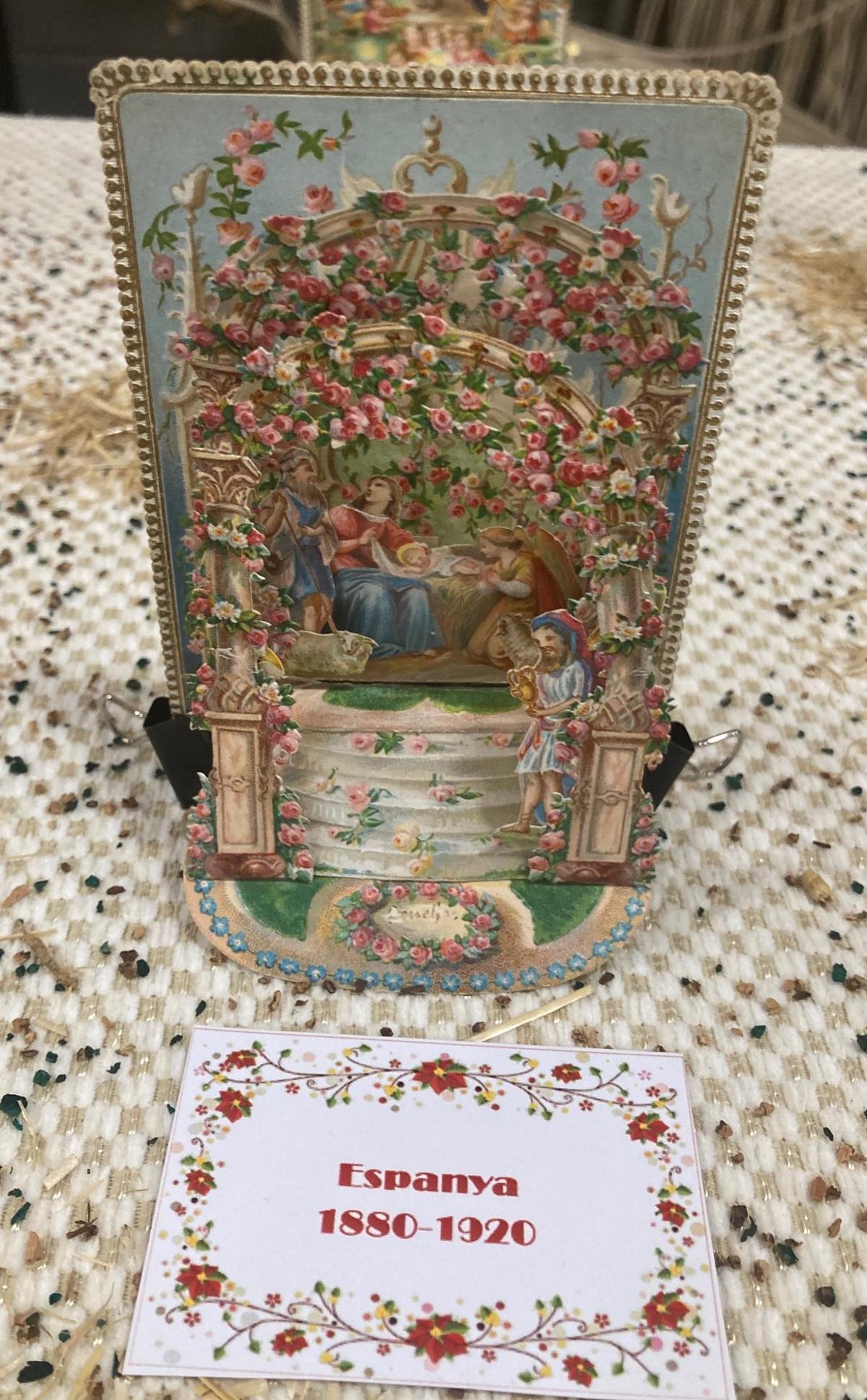 Na Jordana exhibe la historia de las Tarjetas de Navidad en su casal