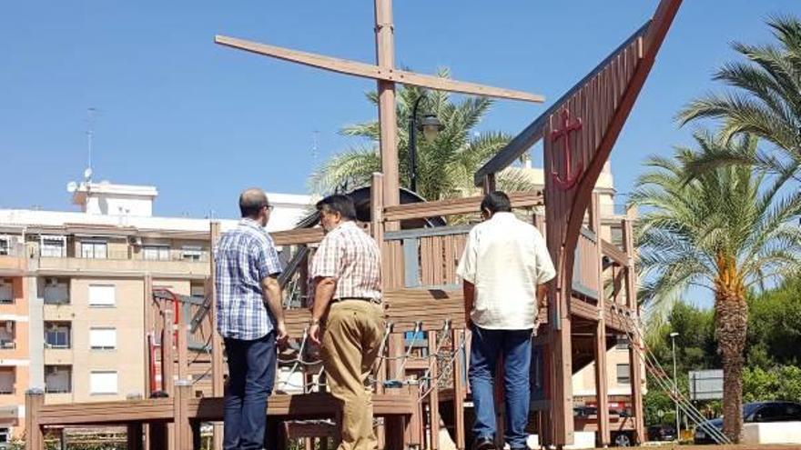 Alzira mejora el Parc de la Marina Espanyola