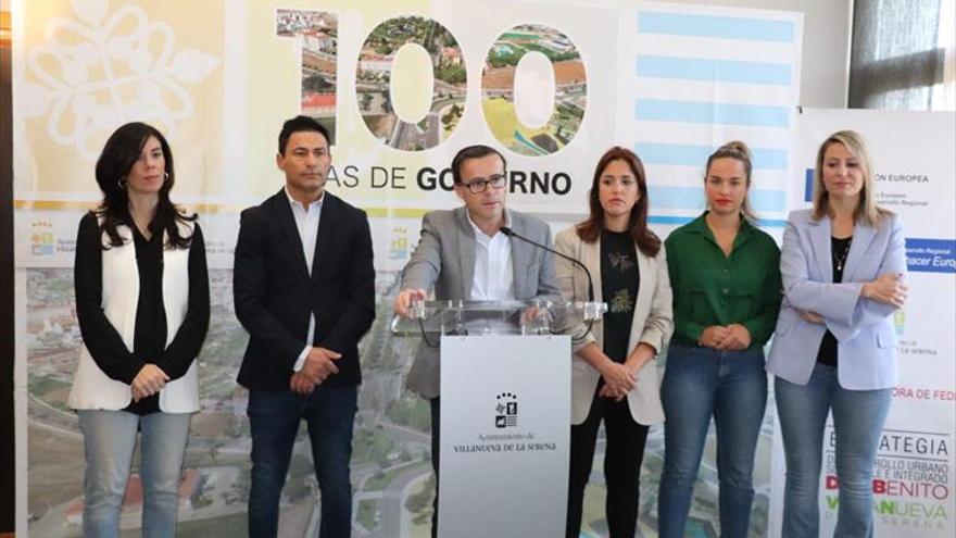 Gallardo ensalza las reformas urbanísticas de su gobierno