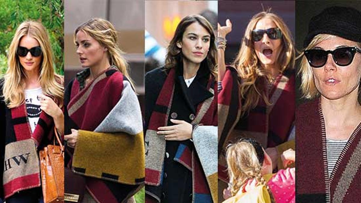 Capas cool, Rosie Huntington, Olivia Palermo, Alexa Chung, Sarah Jessica Parker, Sienna Miller