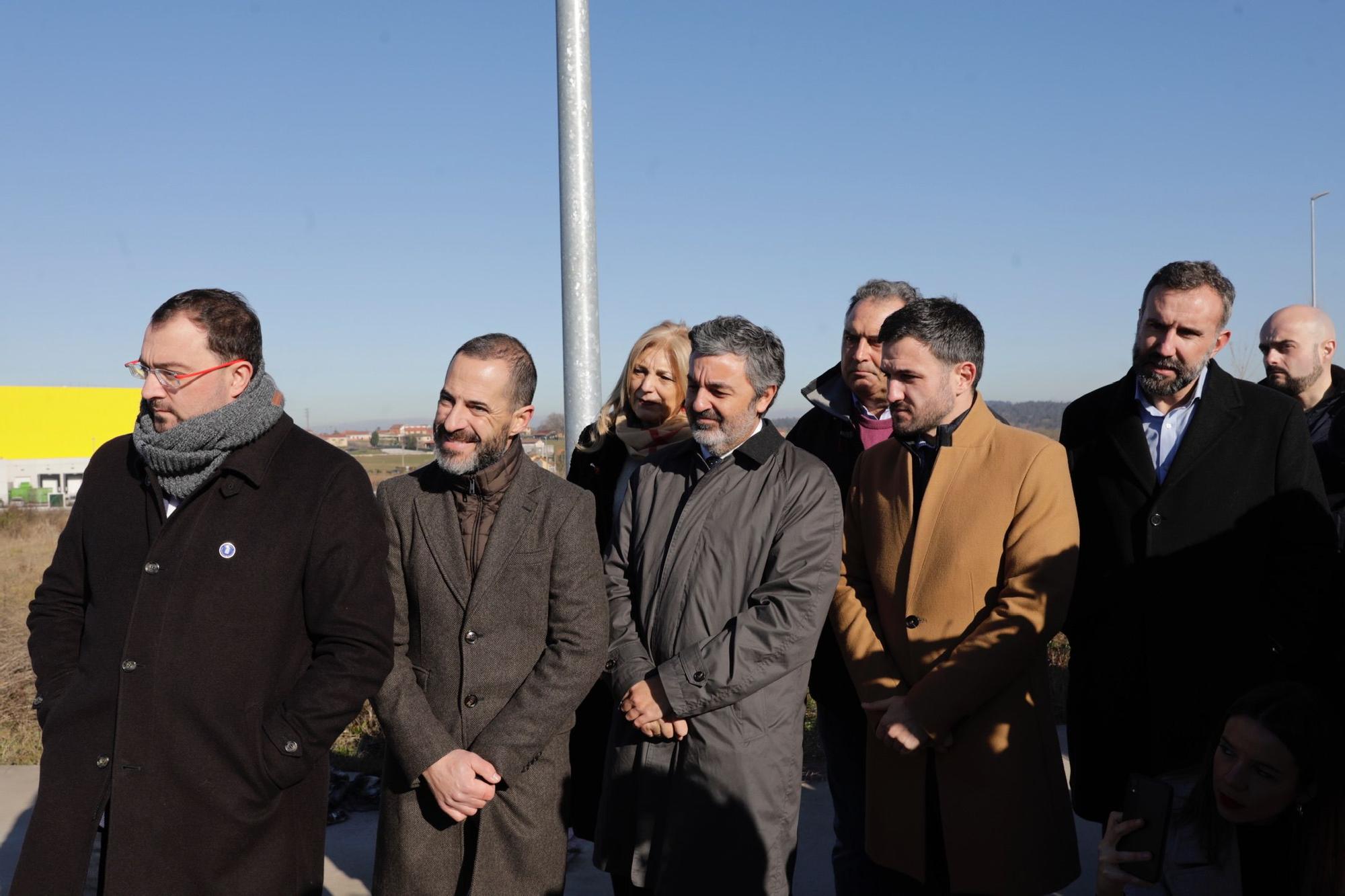 EN IMÁGENES:  Comienza la construcción del desdoblamiento de la carretera AS-17 en Bobes (Siero)