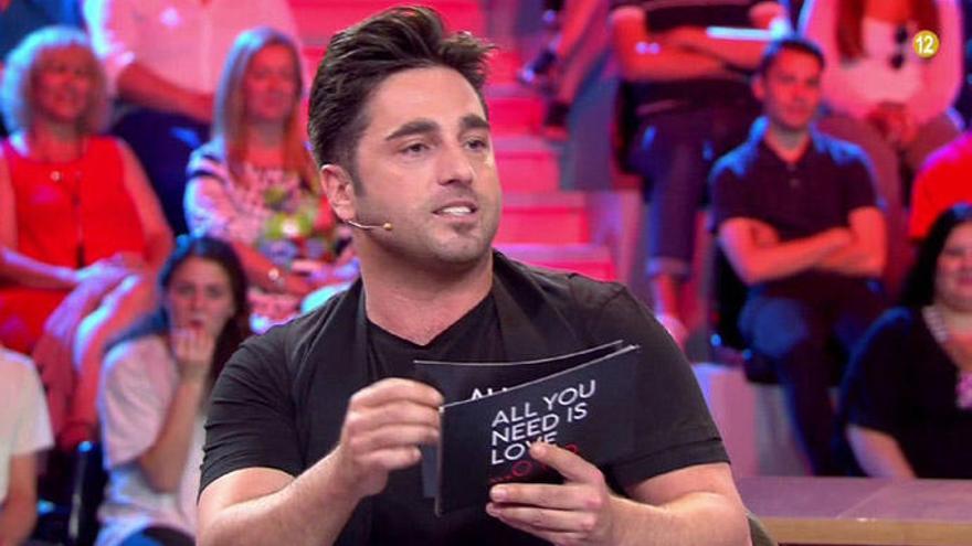 David Bustamante, durante su entrevista