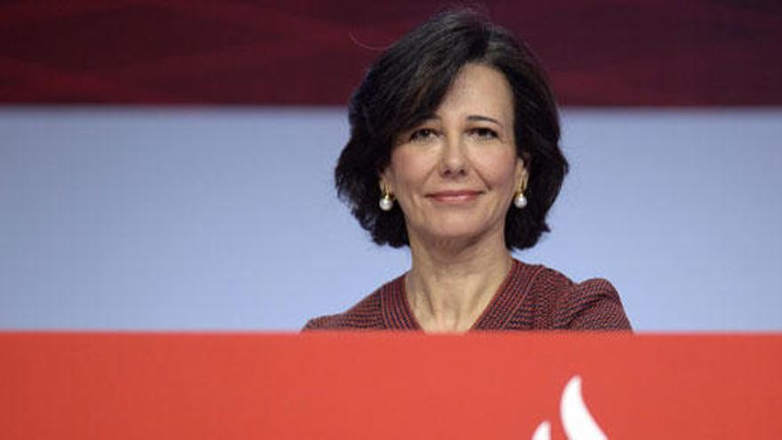 La presidenta del Santander, Ana Botín.