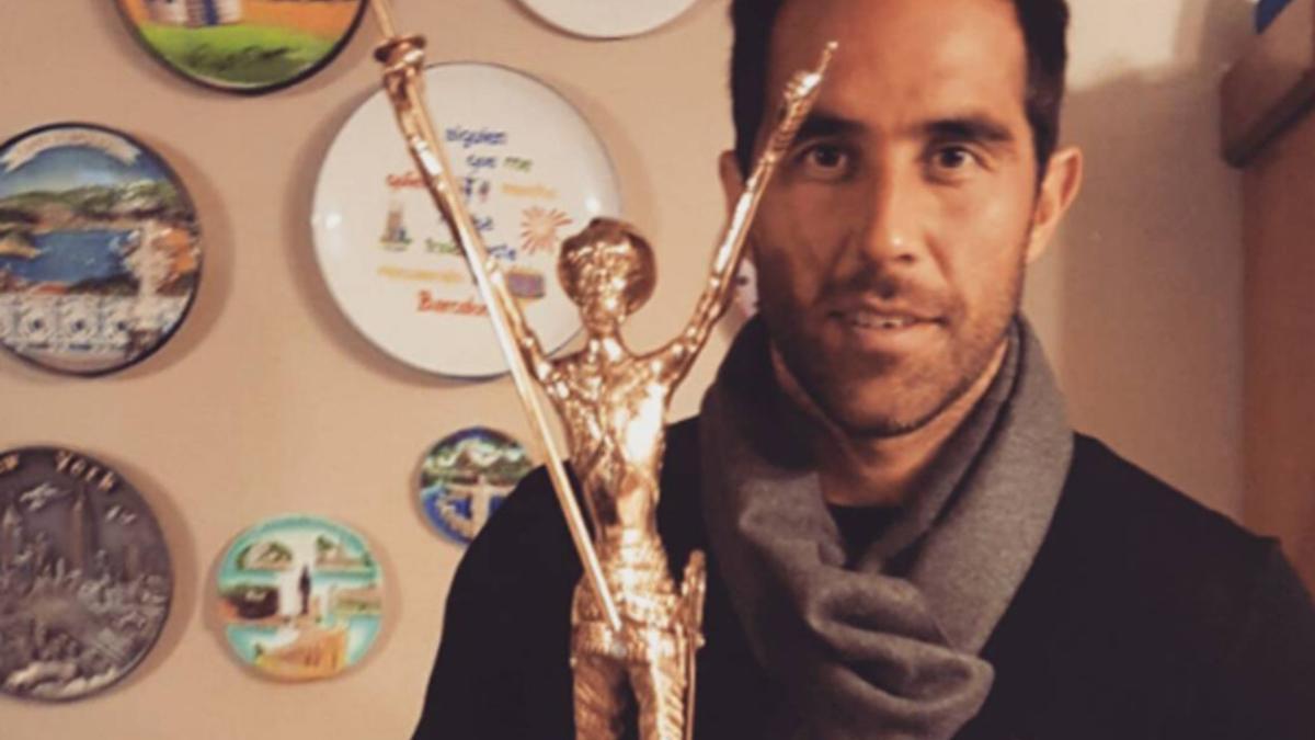 Claudio Bravo recobió un Quijote de la ciudad de Buin