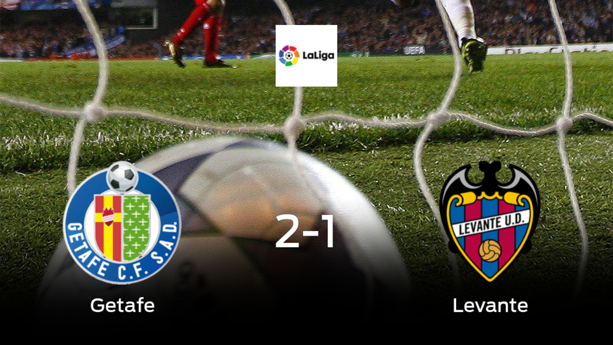 El Getafe gana 2-1 al Levante y se lleva los tres puntos