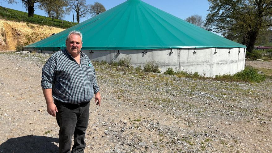 La primera fosa de purín circular de Asturias satisface a sus propietarios: más almacenamiento y cargas más rápidas