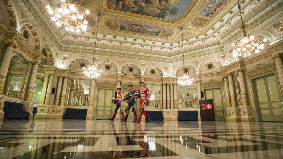 Reportaje Promoción GP Monster Energy Catalunya MotoGP 2017 en el Gran Teatre del Liceu