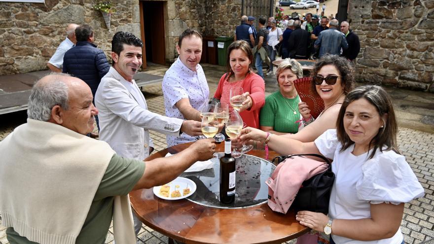 Copas arriba por el vino de Barro