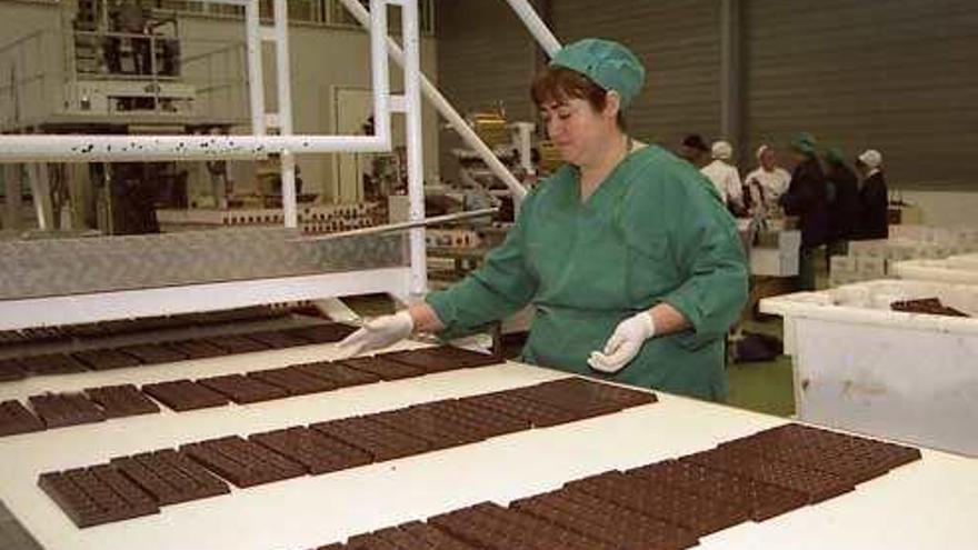 Instalaciones de la fábrica de Chocolates Valor en La Vila Joiosa.