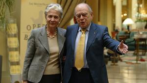 Jordi Pujol i la seva dona, Marta Ferrusola, en una foto d’arxiu.