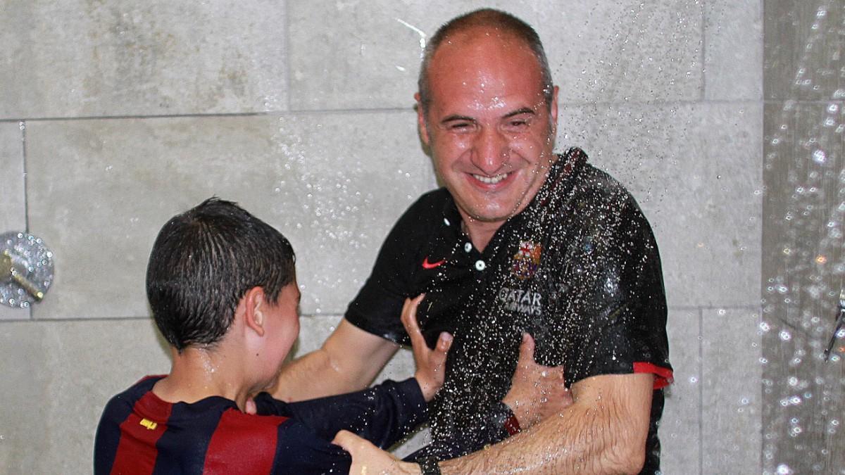 Marc Serra es uno de los entrenadores más destacados del fútbol base del FCB