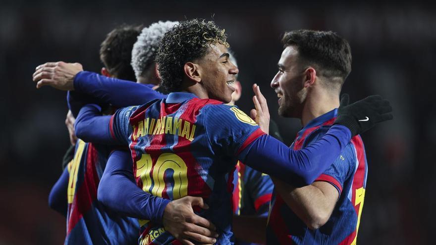 Resumen, goles y highlights del Albacete 1 - 3 FC Barcelona de cuartos de final de la Copa del Rey