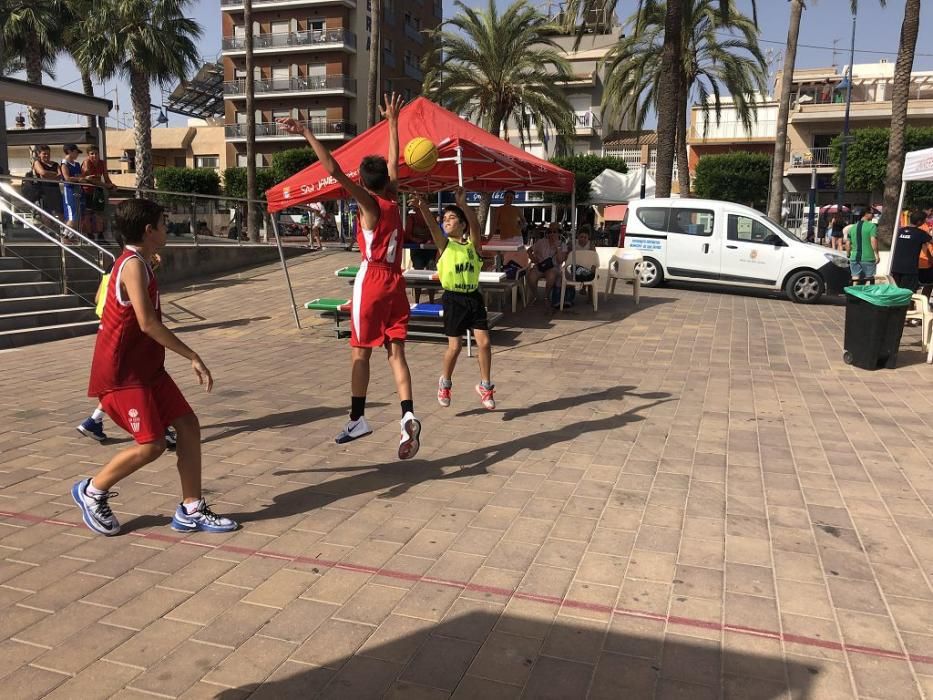 Campeonato de baloncesto 3x3 en La Ribera