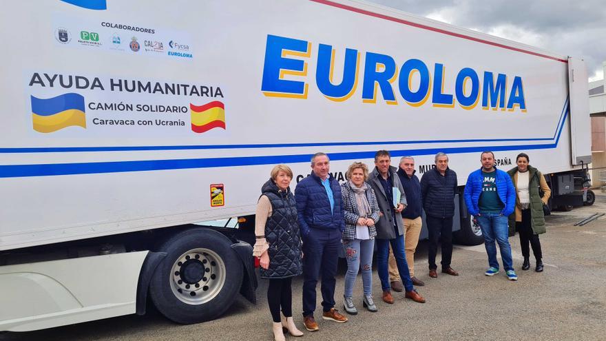 La campaña 'Caravaca con Ucrania', promovida por el Ayuntamiento, envía  25.000 kilos de ayuda humanitaria - La Opinión de Murcia
