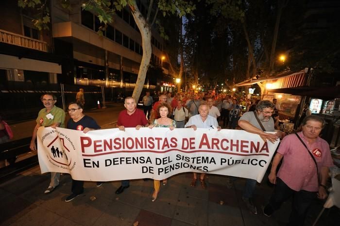 Los pensionistas toman la calle