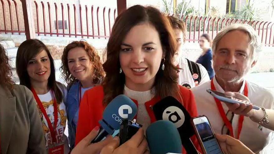 Elecciones municipales Valencia 2019: Sandra Gómez, candidata a la Alcaldía del PSPV, vota en València