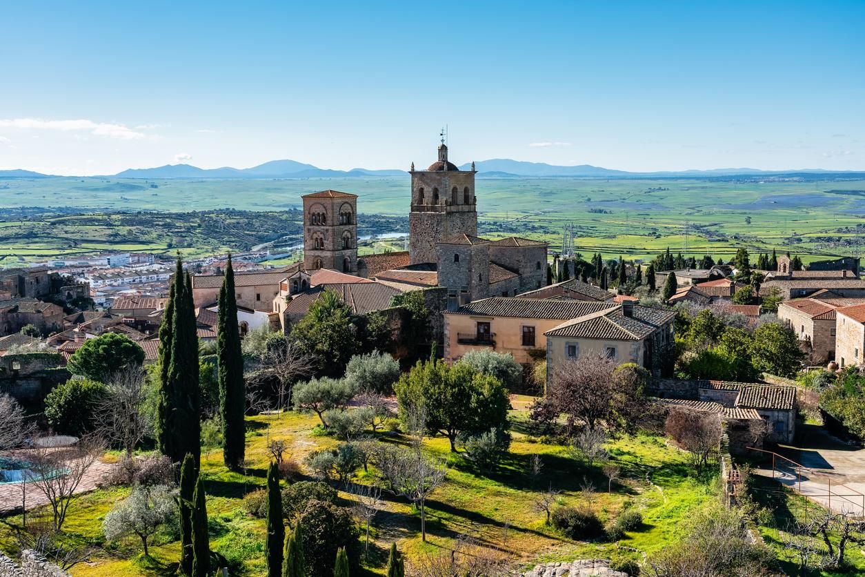 Panorámica de Trujillo, en Cáceres