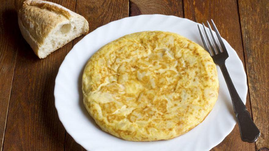 Tortilla francesa en un minuto, receta de microondas